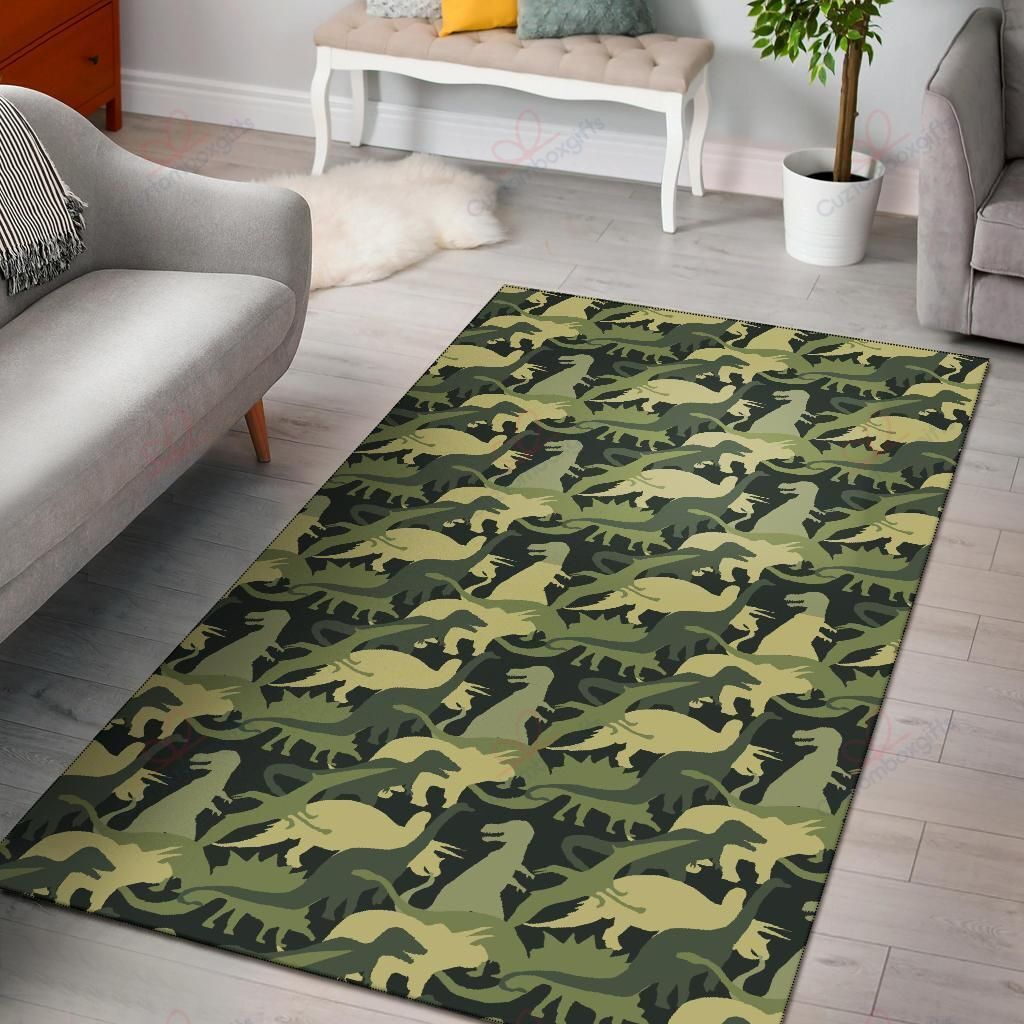 Camouflage Dinosaur Pattern 3 Rug Sport Decor Gift Floor Decor Living Room Carpet Rug Area Rug - 858b7439b7b7 Camouflage Dinosaur Pattern 3 Rug Sport Decor Gift Floor Decor Living Room Carpet Rug Area Rug - 858b7439b7b7 Dinosaur Rectangle Area Rug