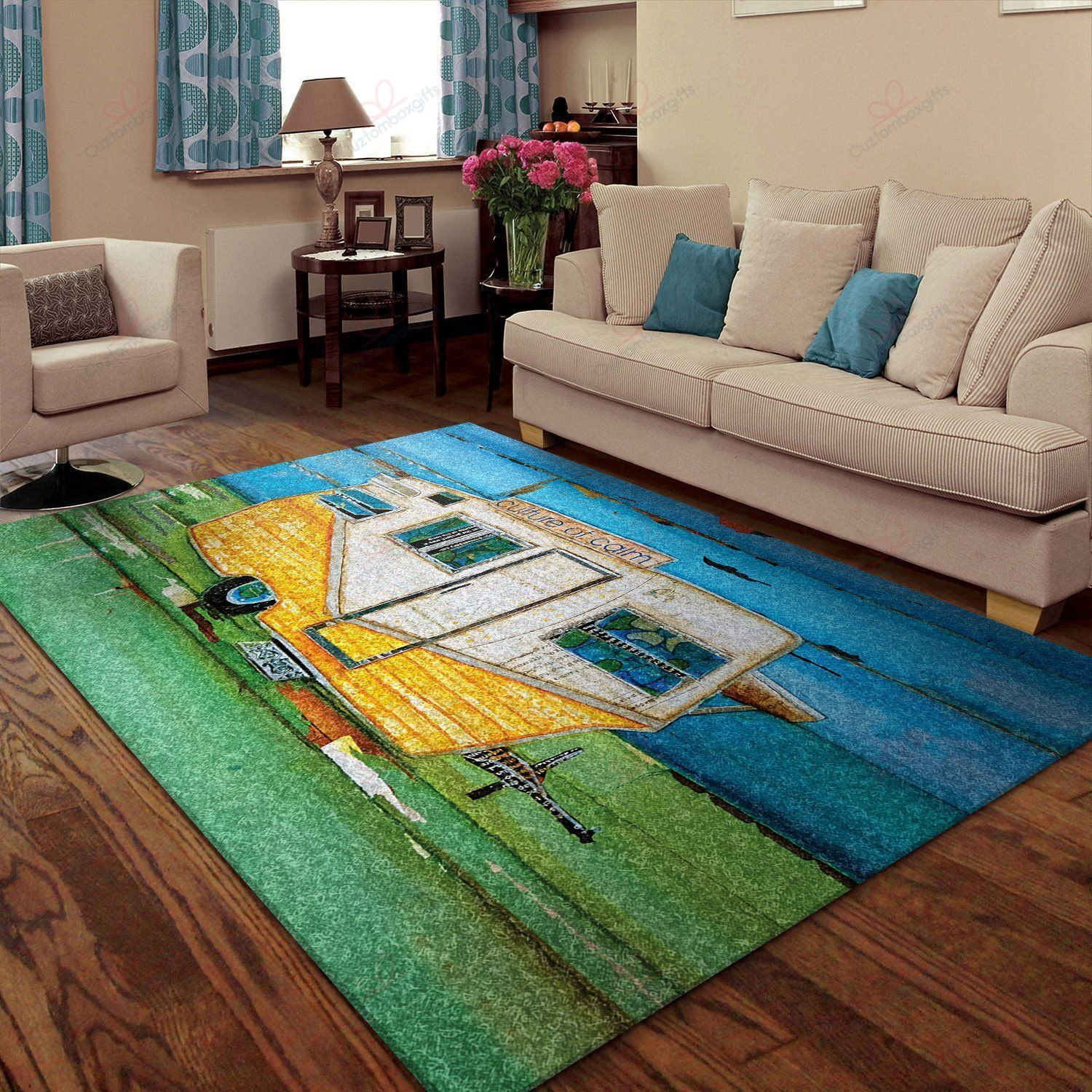 Camper Painting Rug Sport Decor Gift Floor Decor Living Room Carpet Rug Area Rug - ae803327c4a0 Camper Painting Rug Sport Decor Gift Floor Decor Living Room Carpet Rug Area Rug - ae803327c4a0 Camping Rectangle Area Rug