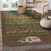 Camping Rules Rug Sport Decor Gift Floor Decor Living Room Carpet Rug Area Rug - 33644c714850 Camping Rectangle Area Rug
