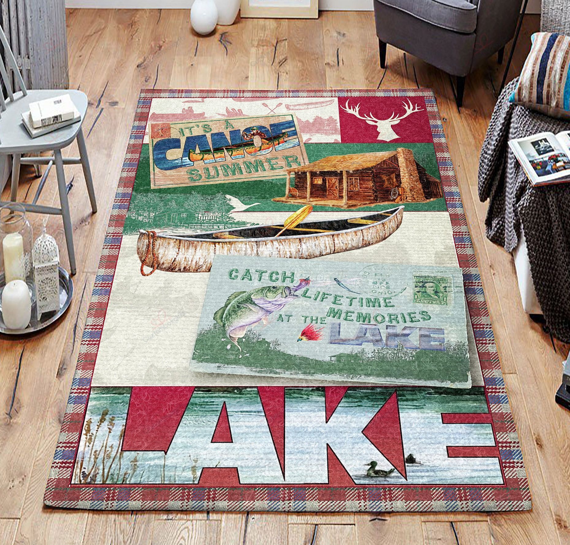 Canoe Lodge Rug Sport Decor Gift Floor Decor Living Room Carpet Rug Area Rug - a7ae8a9ed6ab Canoe Lodge Rug Sport Decor Gift Floor Decor Living Room Carpet Rug Area Rug - a7ae8a9ed6ab Boat and Canoe Rectangle Area Rug