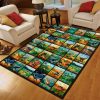 Cartoon Dinosaur Rug Sport Decor Gift Floor Decor Living Room Carpet Rug Area Rug - c0b860f911b6 Dinosaur Rectangle Area Rug
