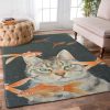 Cat Goldfish Rug Sport Decor Gift Floor Decor Living Room Carpet Rug Area Rug - 2960306e9964