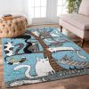 Cat Playing Rug Sport Decor Gift Floor Decor Living Room Carpet Rug Area Rug - ceb5ebf5b910 Cat Rectangle Area Rug