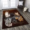 Cats Become Tigers Rug Sport Decor Gift Floor Decor Living Room Carpet Rug Area Rug - 853e55a415d6 Tiger Rectangle Area Rug