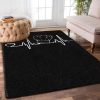 Chef Heartbeat Rug Sport Decor Gift Floor Decor Living Room Carpet Rug Area Rug - b0e8fe7dafad Heart Rectangle Area Rug