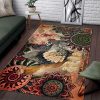 Chicken Painting 1 Rug Sport Decor Gift Floor Decor Living Room Carpet Rug Area Rug - 259f3daadce1 Chicken Rectangle Area Rug