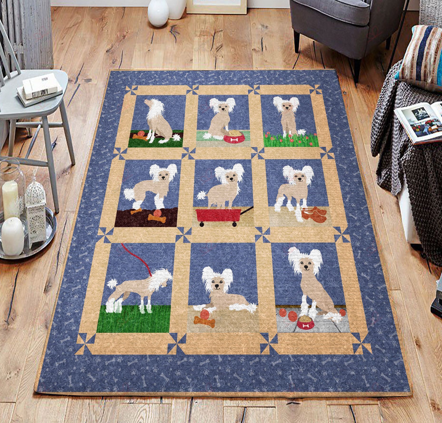 Chinese Crested Dog Rug Sport Decor Gift Floor Decor Living Room Carpet Rug Area Rug - 63d87cdaa498 Chinese Crested Dog Rug Sport Decor Gift Floor Decor Living Room Carpet Rug Area Rug - 63d87cdaa498 Chinese Crested Dog Rectangle Area Rug