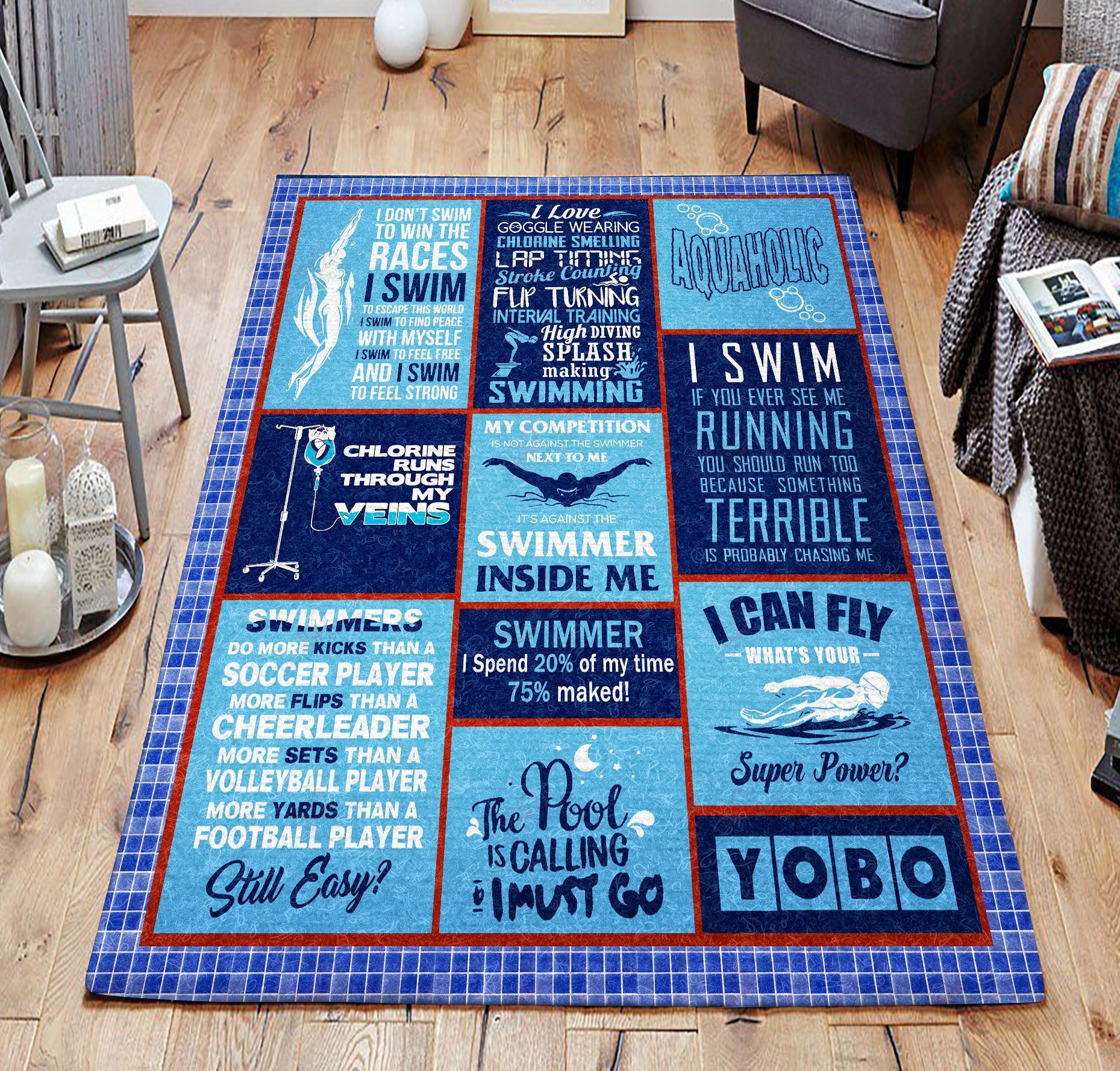 Chlorine Is My Perfume Rug Sport Decor Gift Floor Decor Living Room Carpet Rug Area Rug - a97e88a6bddf Chlorine Is My Perfume Rug Sport Decor Gift Floor Decor Living Room Carpet Rug Area Rug - a97e88a6bddf Freestyle Rectangle Area Rug