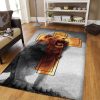 Christian Lion My God My King Rug Sport Decor Gift Floor Decor Living Room Carpet Rug Area Rug - 03c6d7aef701 Lion Rectangle Area Rug