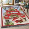 Christmas Red Truck Season Of Joy With Labrador Retriever Rug Sport Decor Gift Floor Decor Living Room Carpet Rug Area Rug - 763b97867a5d Labrador Retriver Rectangle Area Rug