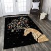 Christmas Reindeer Rug Sport Decor Gift Floor Decor Living Room Carpet Rug Area Rug - 91153bf2d06e Deer Rectangle Area Rug