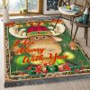 Christmas Reindeer2 Rug Sport Decor Gift Floor Decor Living Room Carpet Rug Area Rug - 7d04383a376f Deer Rectangle Area Rug