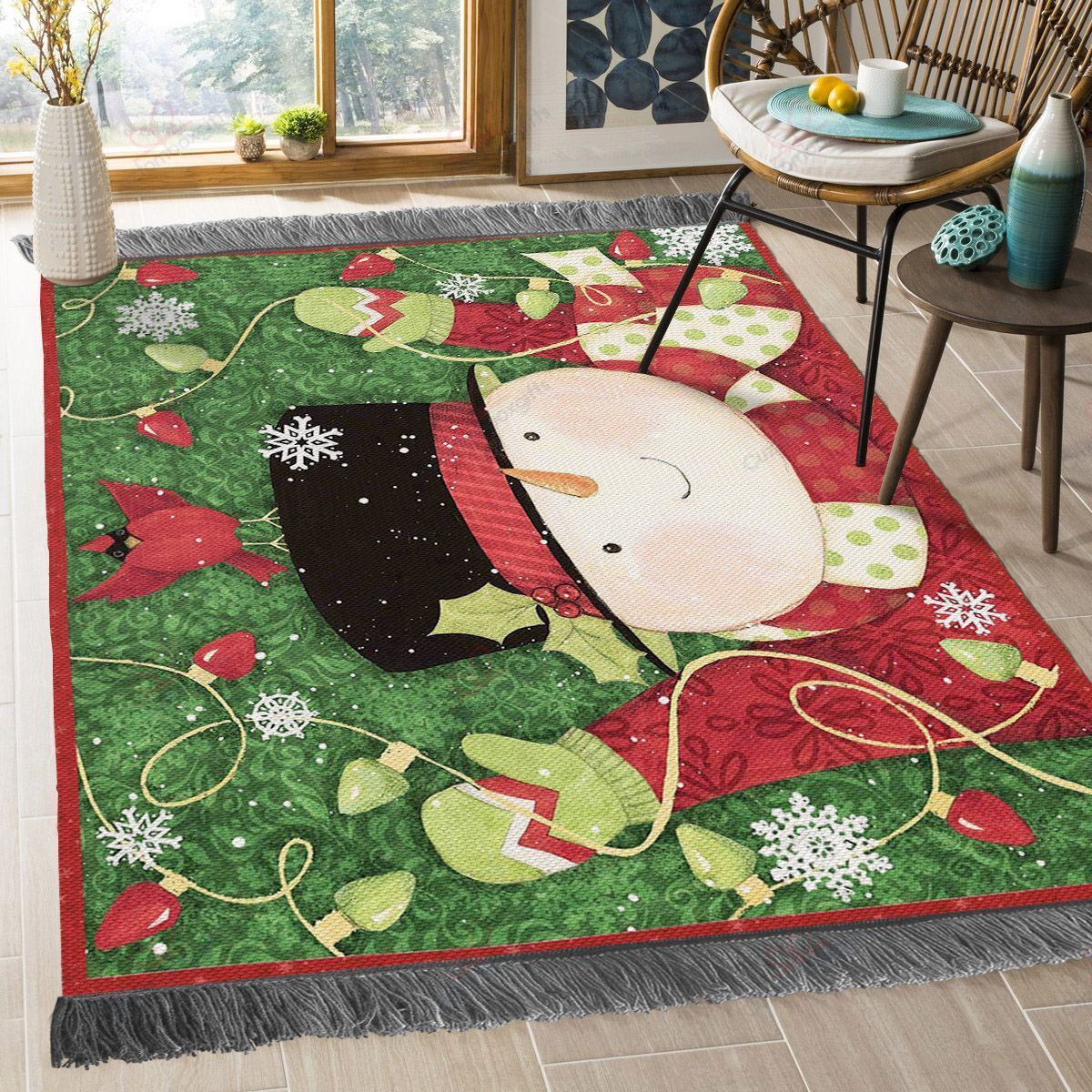 Christmas Snowman Cardinal Rug Sport Decor Gift Floor Decor Living Room Carpet Rug Area Rug - ac3a91e0e545 Christmas Snowman Cardinal Rug Sport Decor Gift Floor Decor Living Room Carpet Rug Area Rug - ac3a91e0e545 Christmas Snowman Rectangle Area Rug
