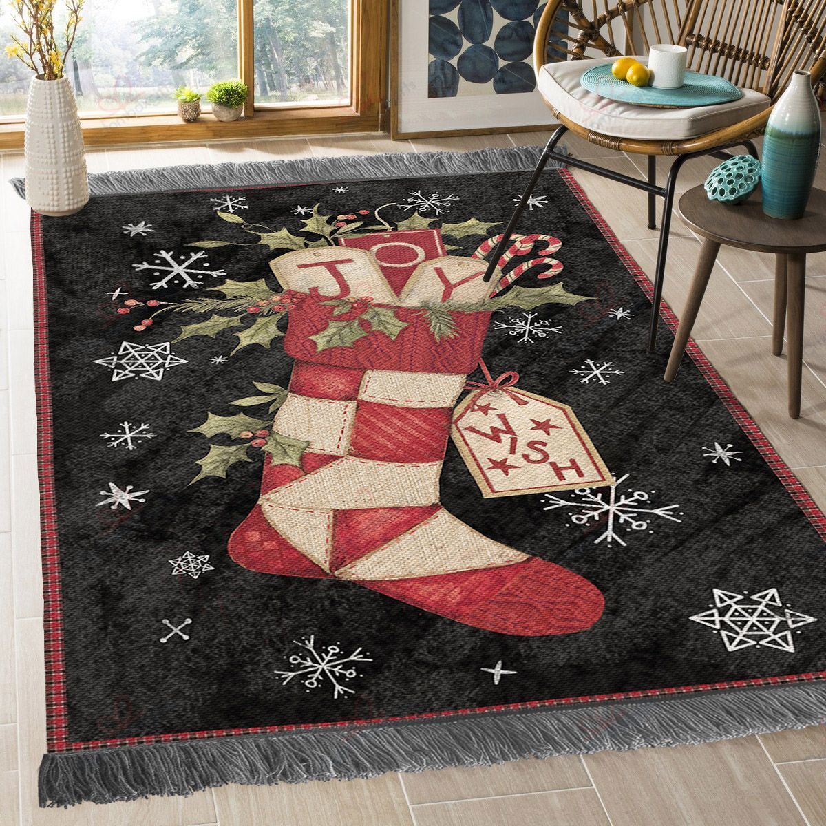 Christmas Stocking Joy Rug Sport Decor Gift Floor Decor Living Room Carpet Rug Area Rug - 1879c1efb1c9 Christmas Stocking Joy Rug Sport Decor Gift Floor Decor Living Room Carpet Rug Area Rug - 1879c1efb1c9 Christmas Rectangle Area Rug