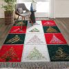 Christmas Tree Rug Sport Decor Gift Floor Decor Living Room Carpet Rug Area Rug - f273e784c780 Christmas Rectangle Area Rug