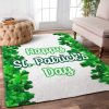 Clover Border Happy St Patricks Day Rug Sport Decor Gift Floor Decor Living Room Carpet Rug Area Rug - 87fbe3ebbb6c St Patricks Day Rectangle Area Rug