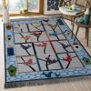 Color Bird Tree Of Life 02 Rug Sport Decor Gift Floor Decor Living Room Carpet Rug Area Rug - 7f1e11cc208c Tree Of Life Rectangle Area Rug