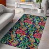 Colorful Aloha Pineapple Pattern Rug Sport Decor Gift Floor Decor Living Room Carpet Rug Area Rug - e1d6e1727067 Pineapple Rectangle Area Rug