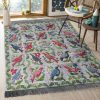 Colorful Bird Rug Sport Decor Gift Floor Decor Living Room Carpet Rug Area Rug - 828b4f31472c Bird Rectangle Area Rug