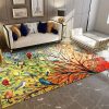 Colorful Birds Rug Sport Decor Gift Floor Decor Living Room Carpet Rug Area Rug - 750e7f6c4888 Bird Rectangle Area Rug