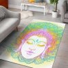Colorful Buddha Mandala Rug Sport Decor Gift Floor Decor Living Room Carpet Rug Area Rug - 93399df758b5 Mandala Rectangle Area Rug
