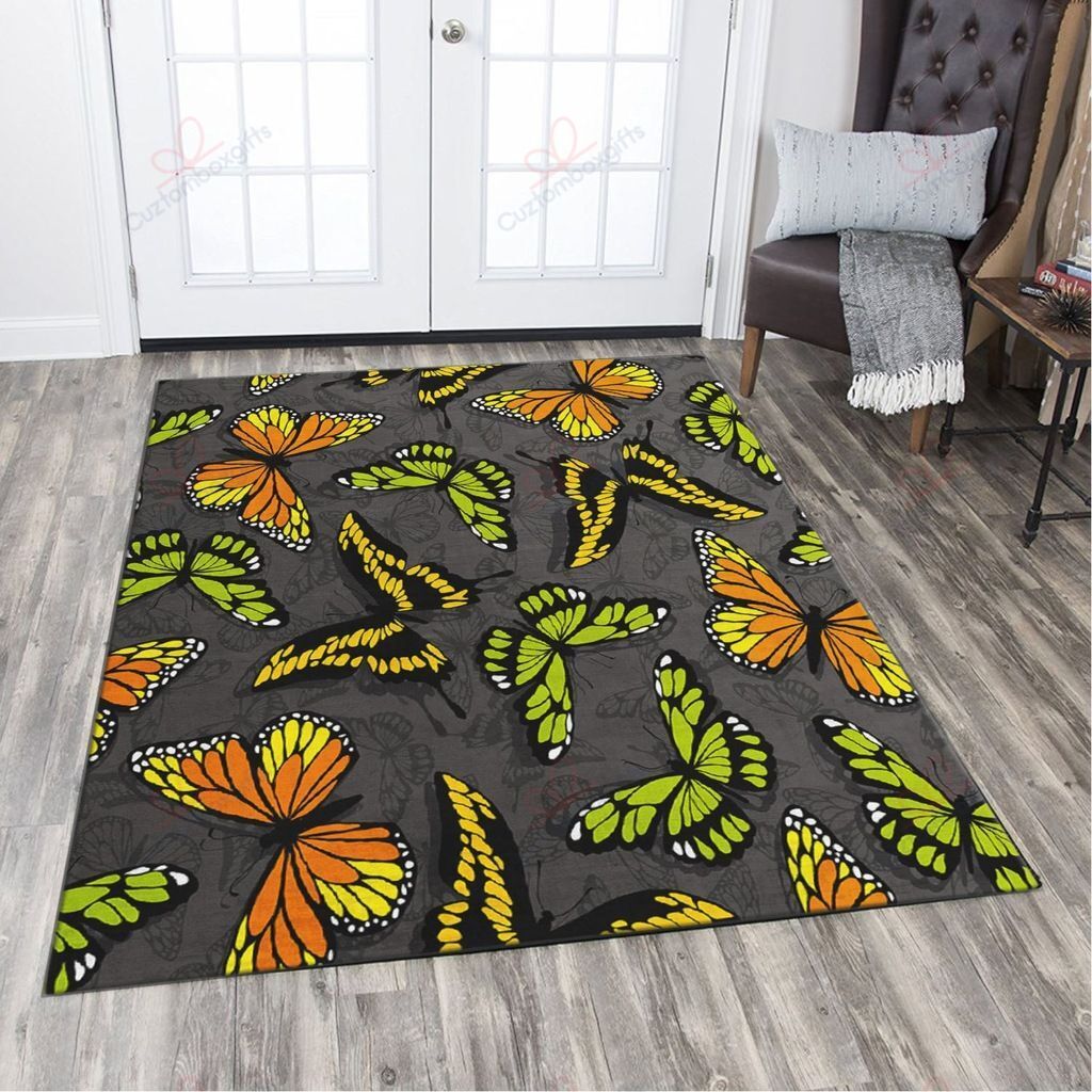 Colorful Butterflies In The Night Rug Sport Decor Gift Floor Decor Living Room Carpet Rug Area Rug - 34ceb897a909 Colorful Butterflies In The Night Rug Sport Decor Gift Floor Decor Living Room Carpet Rug Area Rug - 34ceb897a909 Butterfly Rectangle Area Rug