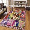 Colorful Chihuahua Rug Sport Decor Gift Floor Decor Living Room Carpet Rug Area Rug - 38299c9ea80e Chihuahua Rectangle Area Rug