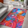 Colorful Circle Mandala Rug Sport Decor Gift Floor Decor Living Room Carpet Rug Area Rug - 740a090228c0 Mandala Rectangle Area Rug