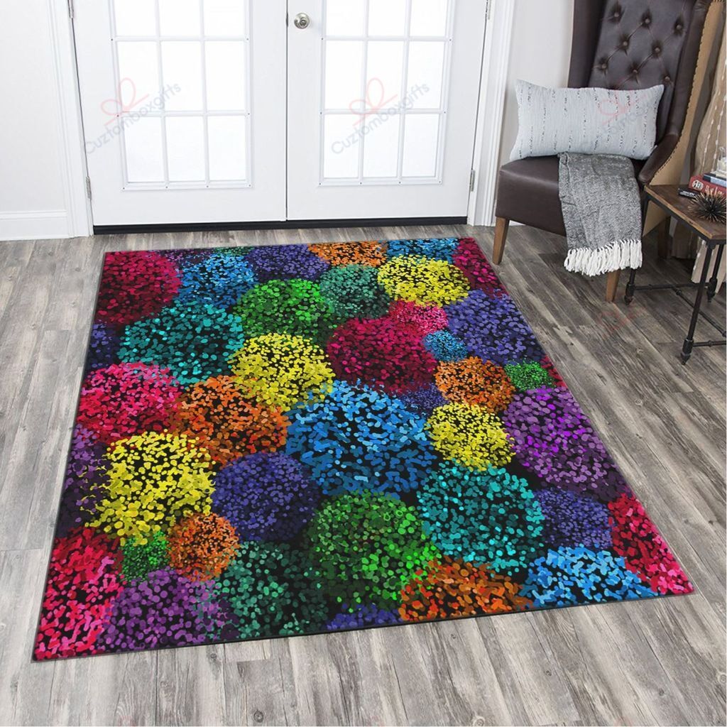 Colorful Coral Rug Sport Decor Gift Floor Decor Living Room Carpet Rug Area Rug - f2471747ae89 Colorful Rectangle Area Rug