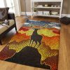 Colorful Deer Rug Sport Decor Gift Floor Decor Living Room Carpet Rug Area Rug - e0d2905ea317 Colorful Rectangle Area Rug