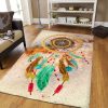 Colorful Dreamcatcher Rug Sport Decor Gift Floor Decor Living Room Carpet Rug Area Rug - 227443572eb3 Dream Catcher Rectangle Area Rug