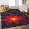 Colorful Flower Rug Sport Decor Gift Floor Decor Living Room Carpet Rug Area Rug - 33ed20b04f97 Colorful Rectangle Area Rug