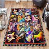 Colorful Guitar Rug Sport Decor Gift Floor Decor Living Room Carpet Rug Area Rug - 26e095cfb803 Guitar Rectangle Area Rug