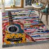Colorful Guitar Rug Sport Decor Gift Floor Decor Living Room Carpet Rug Area Rug - 0eba8a36c24f Guitar Rectangle Area Rug