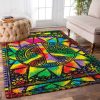 Colorful Hippie Rug Sport Decor Gift Floor Decor Living Room Carpet Rug Area Rug - 977b2b8c03ca Colorful Rectangle Area Rug