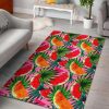 Colorful Leaf Watermelon Pattern Rug Sport Decor Gift Floor Decor Living Room Carpet Rug Area Rug - 493e0d9ef2fa Colorful Rectangle Area Rug