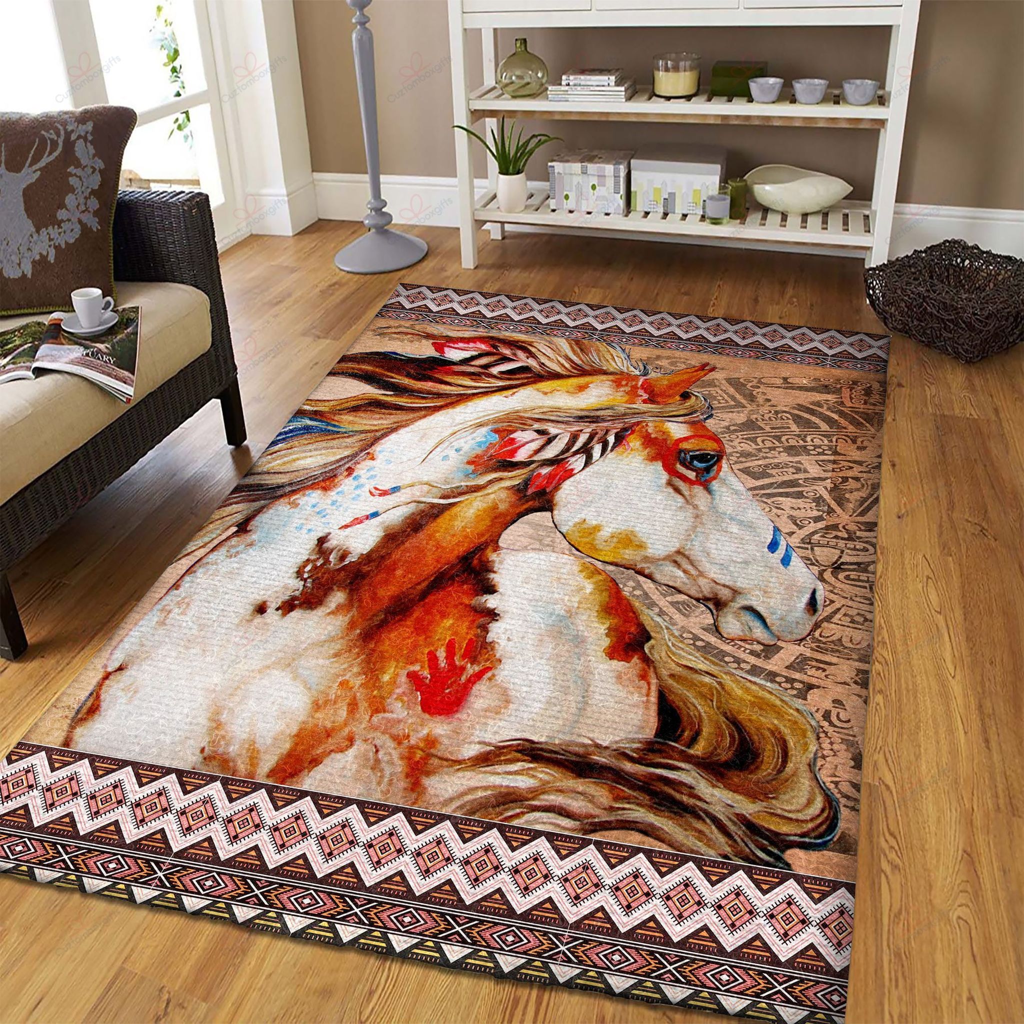 Colorful Native Horse Spirit Rug Sport Decor Gift Floor Decor Living Room Carpet Rug Area Rug - cc521eb2e159 Colorful Native Horse Spirit Rug Sport Decor Gift Floor Decor Living Room Carpet Rug Area Rug - cc521eb2e159 Horse Rectangle Area Rug