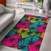 Colorful Palm Tree Pattern Rug Sport Decor Gift Floor Decor Living Room Carpet Rug Area Rug - e980bc188dd5 Palm Tree Rectangle Area Rug