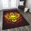 Colorful Skull Rug Sport Decor Gift Floor Decor Living Room Carpet Rug Area Rug - e6d84c146bf4 Skull Rectangle Area Rug
