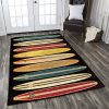 Colorful Surfing Rug Sport Decor Gift Floor Decor Living Room Carpet Rug Area Rug - 199c4189cade Colorful Rectangle Area Rug