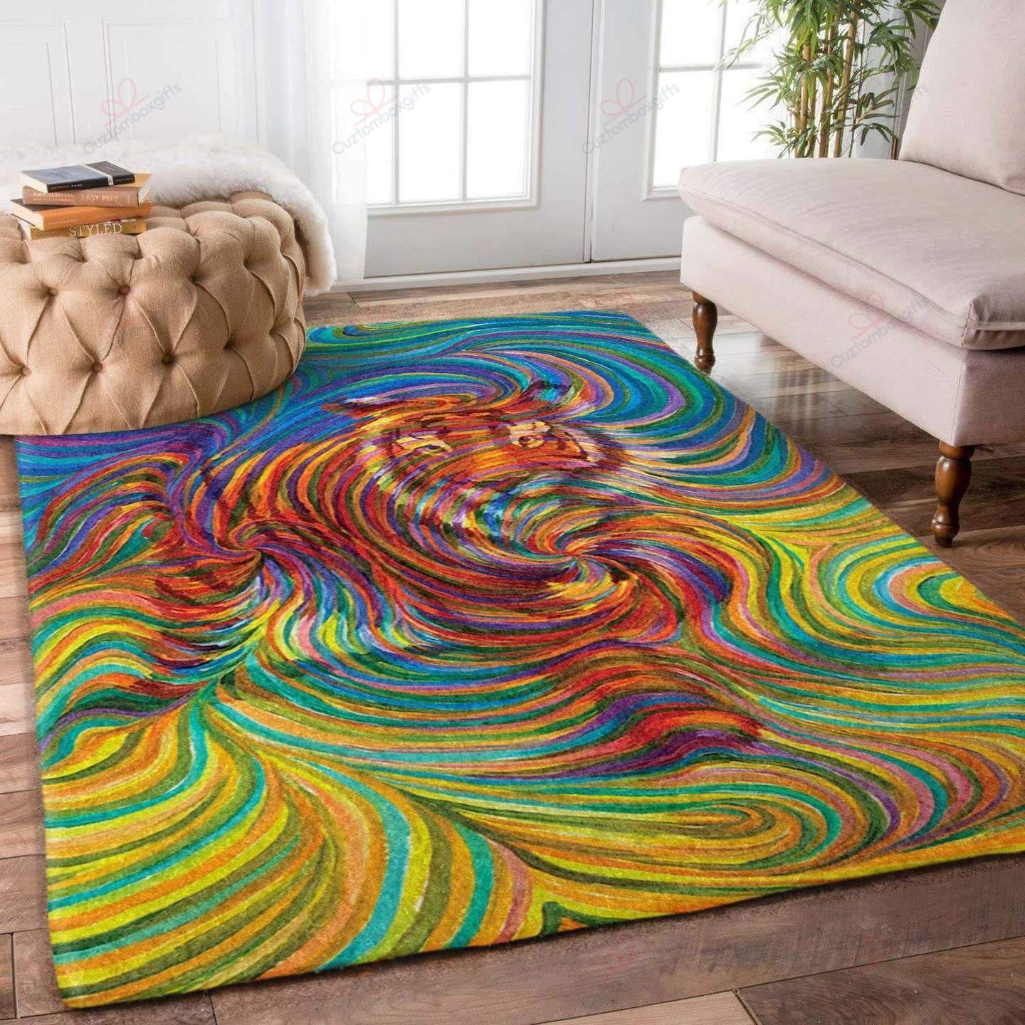 Colorful Tiger Rug Sport Decor Gift Floor Decor Living Room Carpet Rug Area Rug - 114e4d38b03b Colorful Tiger Rug Sport Decor Gift Floor Decor Living Room Carpet Rug Area Rug - 114e4d38b03b Tiger Rectangle Area Rug