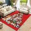 Corgi Dog Tower Rug Sport Decor Gift Floor Decor Living Room Carpet Rug Area Rug - 7f842a6a4980 Corgi Rectangle Area Rug