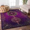 Cosmic Love Purple Mandala Rug Sport Decor Gift Floor Decor Living Room Carpet Rug Area Rug - 3b9e17ece1d8 Mandala Rectangle Area Rug