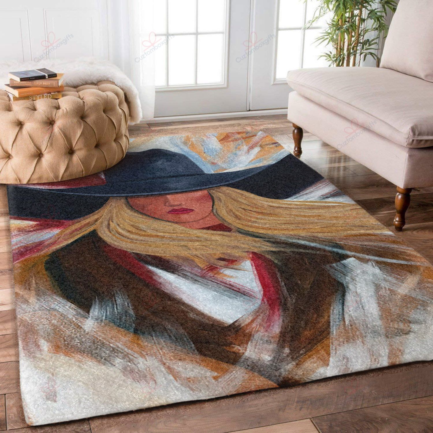 Cowgirl Painting Rug Sport Decor Gift Floor Decor Living Room Carpet Rug Area Rug - ec8cbc7daf87 Cowgirl Painting Rug Sport Decor Gift Floor Decor Living Room Carpet Rug Area Rug - ec8cbc7daf87 Girl Rectangle Area Rug