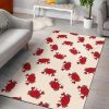 Crab Cartoon Pattern Rug Sport Decor Gift Floor Decor Living Room Carpet Rug Area Rug - 3ec7c74e290d Cartoon Rectangle Area Rug