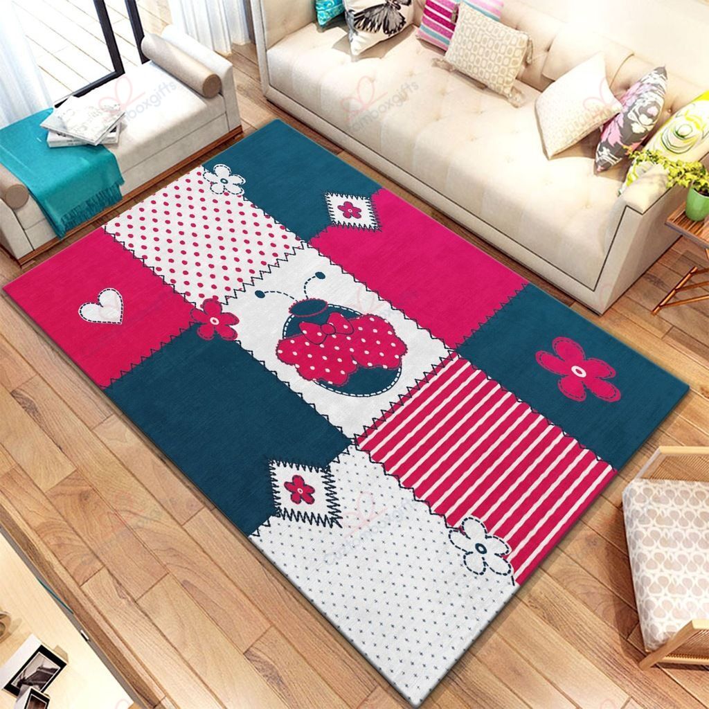 Cute Color Rug Sport Decor Gift Floor Decor Living Room Carpet Rug Area Rug - 31356a009235 Cute Rectangle Area Rug