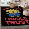 Cute Dog Politician I Would Trust Rug Sport Decor Gift Floor Decor Living Room Carpet Rug Area Rug - 3b52f393871b Dog Rectangle Area Rug