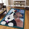 Cute Dogs Rug Sport Decor Gift Floor Decor Living Room Carpet Rug Area Rug - fe594809ad5c Dog Rectangle Area Rug