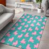 Cute Pink Alpaca Pattern Rug Sport Decor Gift Floor Decor Living Room Carpet Rug Area Rug - 0c703e903bfe Pink Rectangle Area Rug