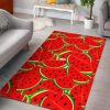 Cute Watermelon Pieces Rug Sport Decor Gift Floor Decor Living Room Carpet Rug Area Rug - 246324e08527 Watermelon Rectangle Area Rug